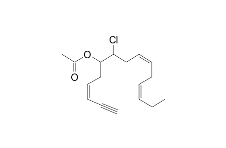 (3-Z,9-Z,12-Z)-6-ACETOXY-7-CHLORO-PENTADECA-3,9,12-TRIEN-1-YNE