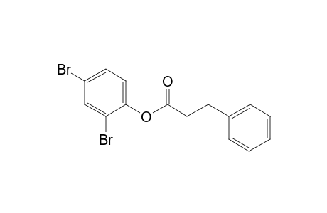 2,4-Dibromophenyl-.beta.-phenylpropionate