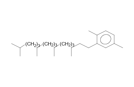 Benzene, 1,4-dimethyl-2-(3,7,11,15-tetramethylhexadecyl)-