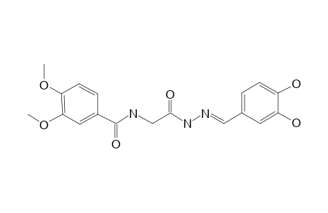 Benzamide, 3,4-dimethoxy-N-[2-(3,4-dihydroxybenzylidenhydrazino)-2-oxoethyl]-