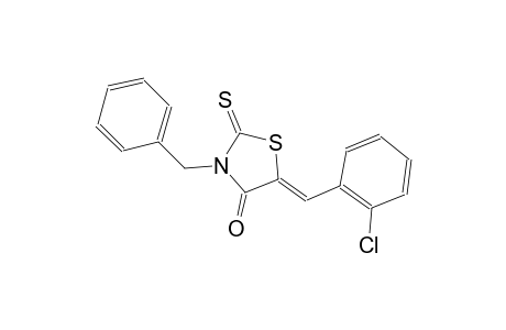 (5Z)-3-benzyl-5-(2-chlorobenzylidene)-2-thioxo-1,3-thiazolidin-4-one