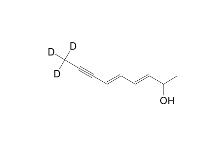 9,9,9-Trideutero-trans,trans-3,5-nonadien-7-yn-2-ol