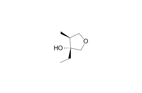 (3R,4S)-3-ethyl-4-methyl-3-oxolanol