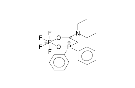 TETRAFLUORO[DIPHENYL(N,N-DIETHYLCARBAMOYLMETHYL)PHOSPHINOXIDE]PHOSPHONIUM CATION