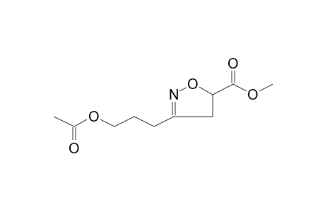 5-METHOXYCARBONYL-3-(3'-ACETOXYPROPYL)-2-ISOXAZOLINE