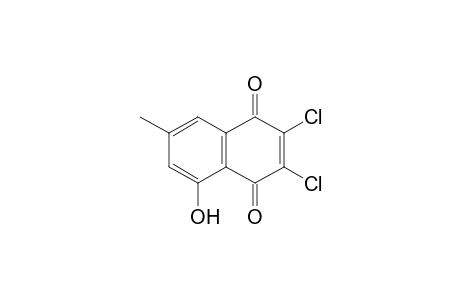2,3-Dichloro-5-hydroxy-7-methyl-1,4-naphthoquinone