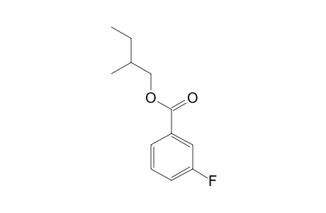 3-Fluorobenzoic acid, 2-methylbutyl ester