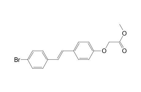 E-4-Bromo-4'-methoxycarbonylmethoxy-stilbene