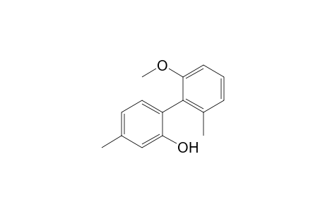 2-Hydroxy-2'-methoxy-4,6'-dimethylbiphenyl