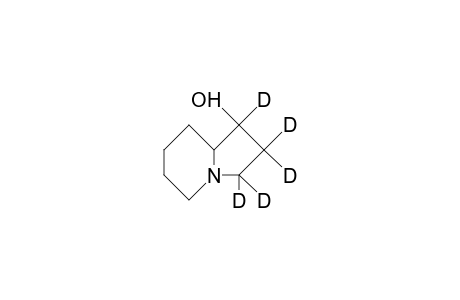 2,2,3,3,8a-Pentadeuterio-1a-hydroxy-indolizidine