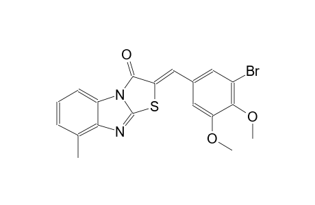 thiazolo[3,2-a]benzimidazol-3(2H)-one, 2-[(3-bromo-4,5-dimethoxyphenyl)methylene]-8-methyl-, (2Z)-