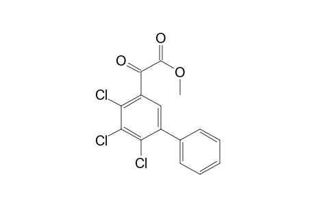 Methyl 2,3,4-Trichlorobiphenyl-5-glyoxylate