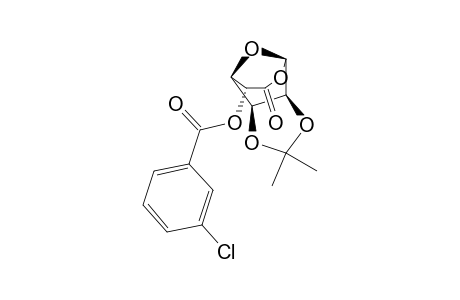 5-O-(3-CHLOROBENZOYL)-2,3-O-ISOPROPYLIDENE-BETA-L-ALLOFURANURONO-6,1-LACTONE