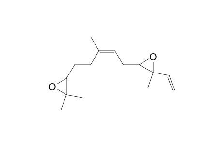 3,4:10,11-bisepoxy-3,7,11-trimethyldodeca-1,6-diene