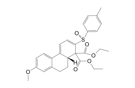 (R10a,Ss)-1,1-Di(ethoxycarbonyl)-7-methoxy-2-p-tolylsulfinyl-1,9,10,10a-tetrahydrophenanthrene
