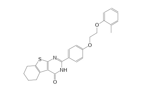 2-{4-[2-(2-methylphenoxy)ethoxy]phenyl}-5,6,7,8-tetrahydro[1]benzothieno[2,3-d]pyrimidin-4(3H)-one