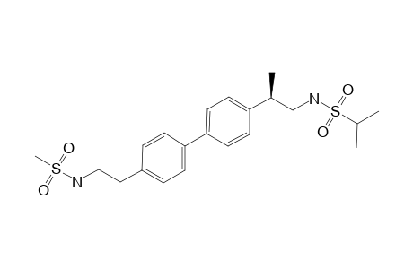 LY451395;N-[(2R)-2-[4'-[2-(METHYLSULFONYL)-AMINO]-ETHYL]-[1,1'-BIPHENYL]-4-YL]-PROPYL]-2-PROPANESULFONAMIDE