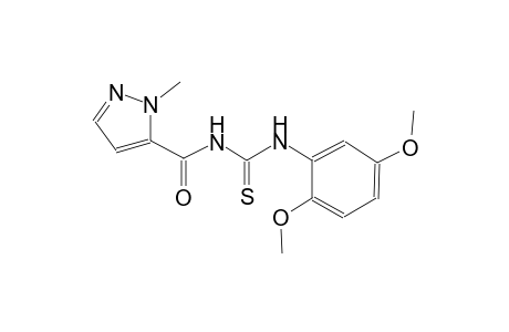 N-(2,5-dimethoxyphenyl)-N'-[(1-methyl-1H-pyrazol-5-yl)carbonyl]thiourea