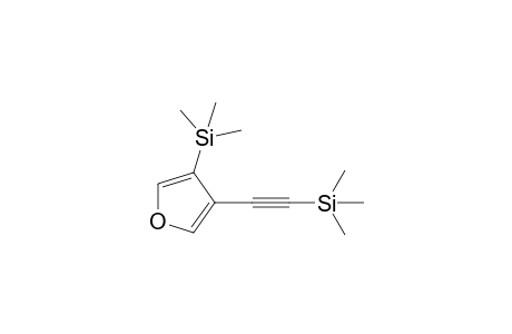 3-(Trimethylsilyl)-4-[(trimethylsilyl)ethynyl]furan