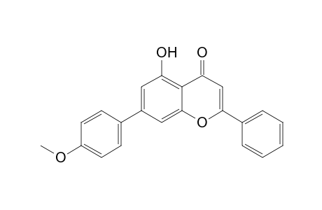 5-Hydroxy-7-(4-methoxyphenyl)-2-phenyl-4H-chromen-4-one