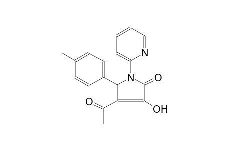 2H-pyrrol-2-one, 4-acetyl-1,5-dihydro-3-hydroxy-5-(4-methylphenyl)-1-(2-pyridinyl)-