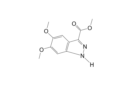 5,6-dimethoxy-1H-indazole-3-carboxylic acid methyl ester