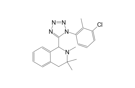 1-[1-(3-chloro-2-methylphenyl)-1H-tetraazol-5-yl]-2,3,3-trimethyl-1,2,3,4-tetrahydroisoquinoline