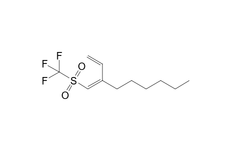 2-n-Hexyl-(Z)-1,3-butadienyl trifluoromethyl sulfone