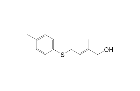 (E)-4-[(4'-Methylphenyl)thio]-2-methyl-2-buten-1-ol