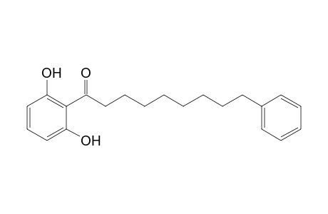 1-(2,6-Dihydroxyphenyl)-9-phenylnonan-1-one