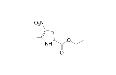 5-methyl-4-nitropyrrole-2-carboxylic acid, ethyl ester