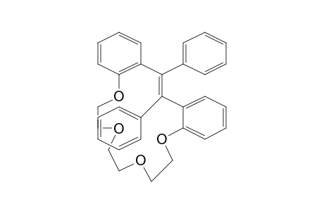 9,12,15,18-Tetraoxa(2,10)[24]orthocyclophan-1-ene, 1,2-diphenyl-