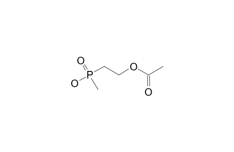 2-ACETOXYETHYL-METHYL-PHOSPHINIC-ACID