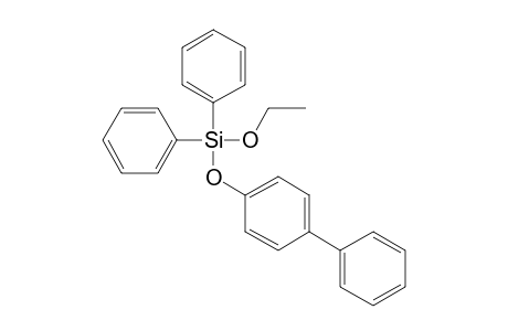 Silane, diphenyl(4-biphenyloxy)ethoxy-