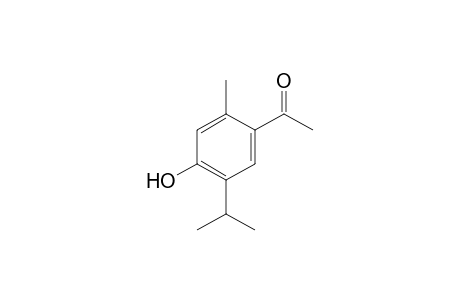 4'-hydroxy-5'-isopropyl-2'-methylacetophenone