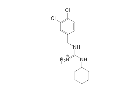 Guanidine, N-cyclohexyl-N'-[(3,4-dichlorophenyl)methyl]-,monohydriodide