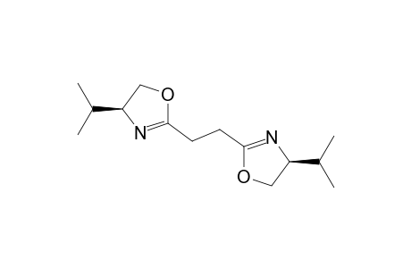 1,2-bis{(4S)-4-isopropyl-2-oxazolin-2-yl} ethane