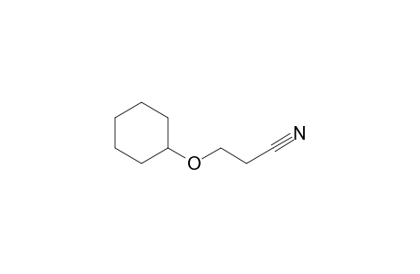 Propanenitrile, 3-(cyclohexyloxy)-