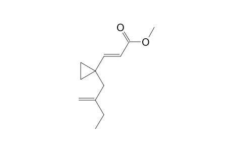 Cyclopropane, 1-(2-ethyl-2-propenyl)-1-(2-methoxycarbonyl-trans-etenyl)-