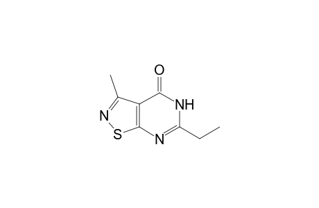 Isothiazolo[5,4-d]pyrimidin-4(5H)-one, 6-ethyl-3-methyl-