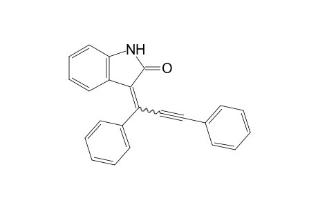 3-(1,3-Diphenylprop-2-ynylidene)-2-oxoindoline