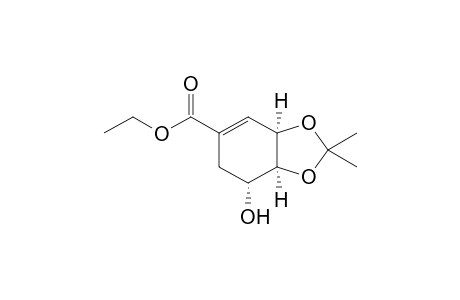 Ethyl (3R,4S,5R)-3,4-O-isopropylidene shikimate