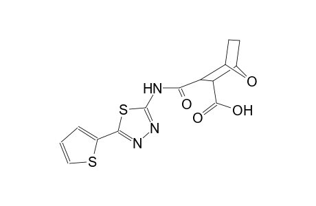 3-({[5-(2-thienyl)-1,3,4-thiadiazol-2-yl]amino}carbonyl)-7-oxabicyclo[2.2.1]heptane-2-carboxylic acid