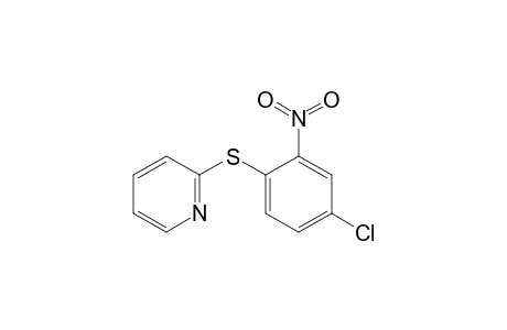 2-[(4-chloro-2-nitrophenyl)thio]pyridine