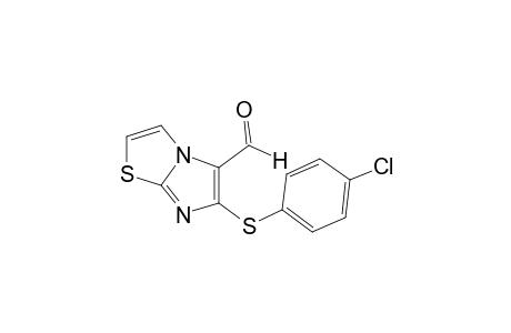 6-[(p-CHLOROPHENYL)THIO]IMIDAZO[2,1-b]THIAZOLE-5-CARBOXALDEHYDE