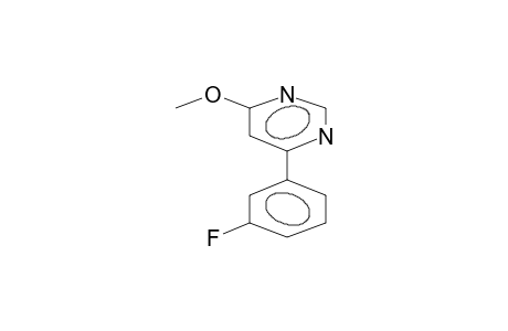 4-(3-Fluorophenyl)-6-methoxypyrimidine