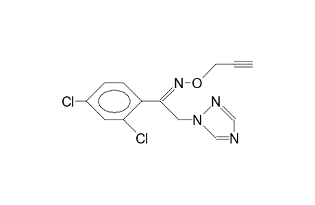 .alpha.-(1-Triazolyl)-2,4-dichloro-anti-O-prop-2-ynoxy-acetophenone oxime