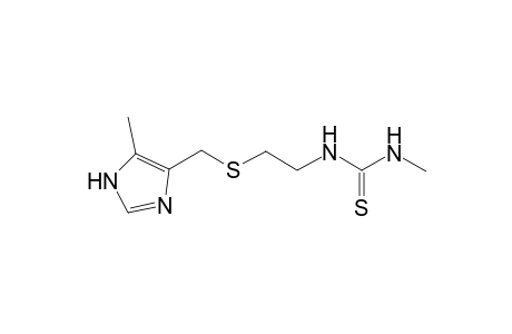 N-Methyl-N'-(2-([(5-methyl-1H-imidazol-4-yl)methyl]sulfanyl)ethyl)thiourea