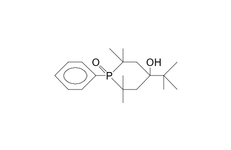 4-tert.-Butyl-2,2,6,6-tetramethyl-1-phenyl-4-phosphorinanol-1-oxide