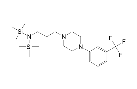 3-{4-[3-(Trifluoromethyl)phenyl]piperazin-1-yl}propan-1-amine, 2tms